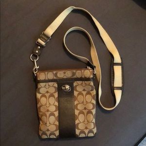 Coach cross body bag